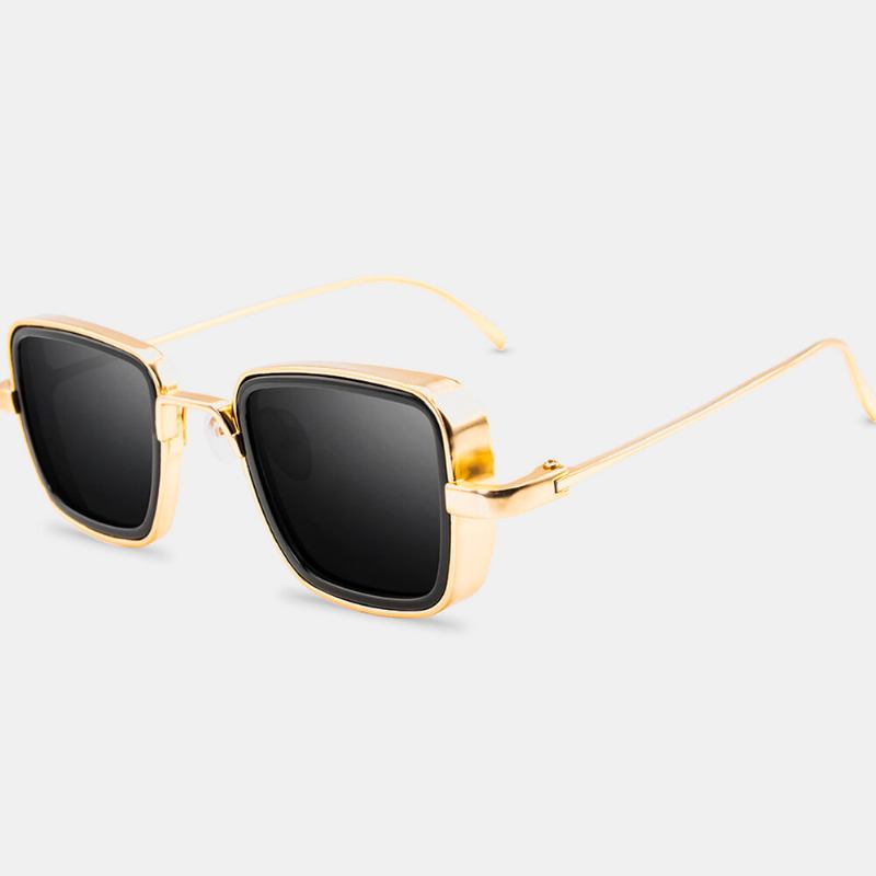 Mænd Retro Thick Edge Metal Stel Trend Solbriller Strand Sport Kørsel Udendørs Solbriller